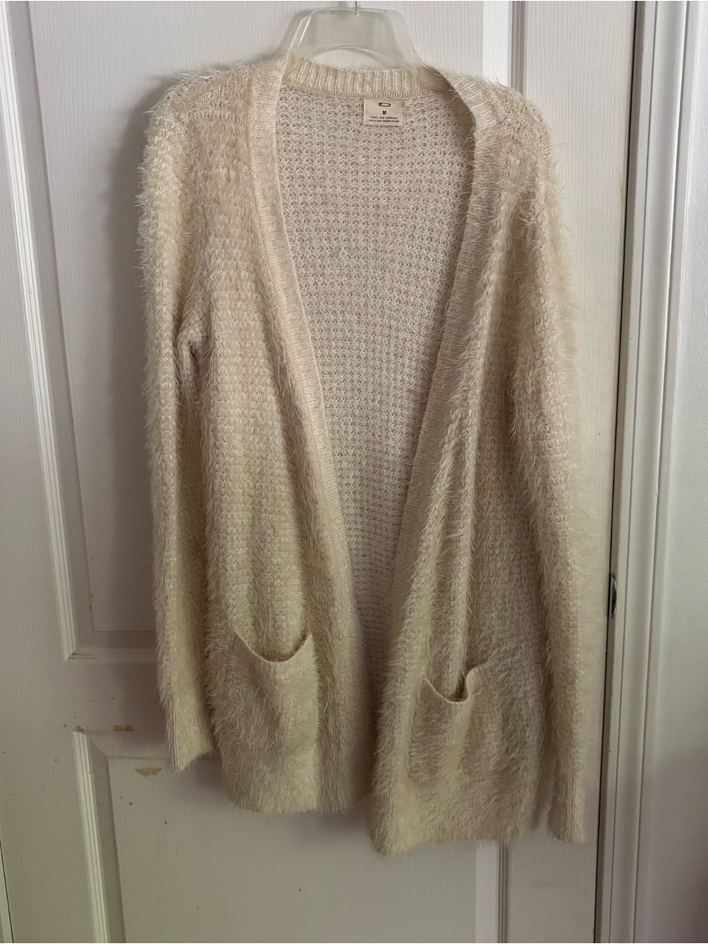 Pins and Needles Open-Front Fuzzy Cardigan Sweater
